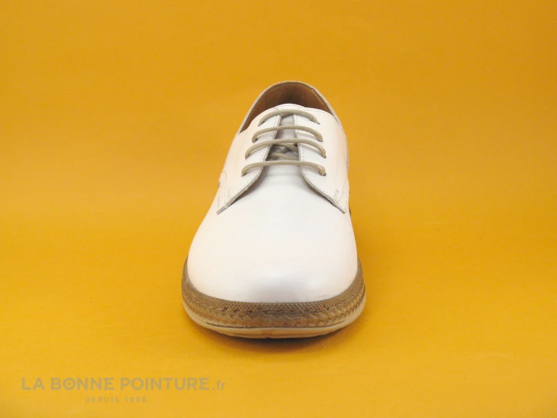 Karyoka MAGIC Blanc - Chaussure Derbi Femme 4 Karyoka MAGIC Blanc - Chaussure Derbi Femme – Image 2