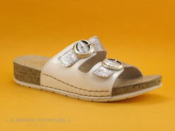 Fly Flot FLETY Blanc - Gris Metal - 2 Brides Reglables - Mule 13 Fly Flot FLETY Blanc - Gris Metal - 2 Brides Reglables - Mule -Marco Tozzi Shop cd24607c73b9e66c561f35ea11d5d5ef img 9248.jpg 116460