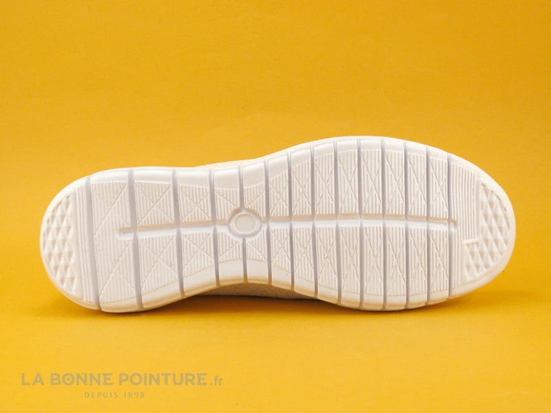 Morans KUBANA Blanc - Basket Slip-on Femme Avec Paillettes 6 Morans KUBANA Blanc - Basket Slip-on Femme Avec Paillettes – Image 4