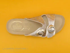 Fly Flot FLETY Blanc - Gris Metal - 2 Brides Reglables - Mule 14 Fly Flot FLETY Blanc - Gris Metal - 2 Brides Reglables - Mule -Marco Tozzi Shop cd24607c73b9e66c561f35ea11d5d5ef img 9253.jpg 116455