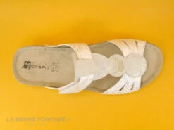 Morans MEMBOISE - Blanc - Gris - Mule Femme Avec Bride A Scratch -Marco Tozzi Shop cd24607c73b9e66c561f35ea11d5d5ef img 9302.jpg 170731