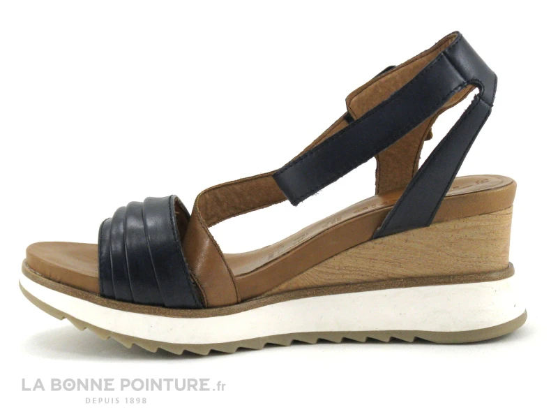 Tamaris 1-28021-28 Navy Nut - Sandale Bleu Marine - Talon Compense 5 Tamaris 1-28021-28 Navy Nut - Sandale Bleu Marine - Talon Compense – Image 3