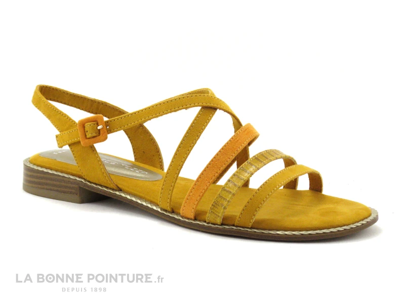 Marco Tozzi 2-28104-26 Saffron Comb - Sandale Jaune Femme 3 Marco Tozzi 2-28104-26 Saffron Comb - Sandale Jaune Femme