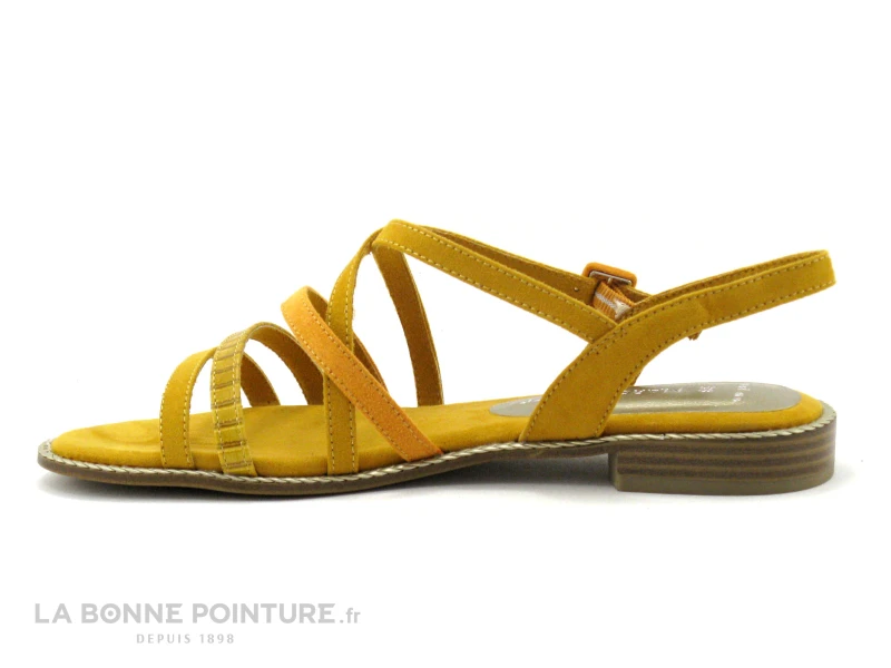 Marco Tozzi 2-28104-26 Saffron Comb - Sandale Jaune Femme 5 Marco Tozzi 2-28104-26 Saffron Comb - Sandale Jaune Femme – Image 3