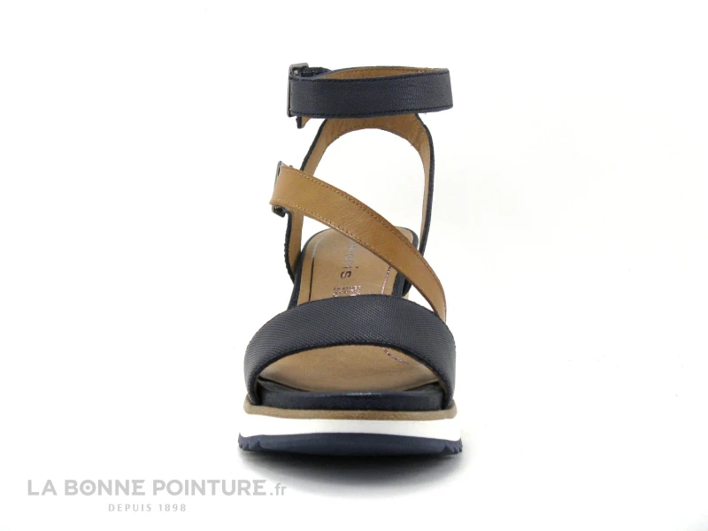 Tamaris 1-28021-26 839 Navy Nut - Sandale Talon Compense 4 Tamaris 1-28021-26 839 Navy Nut - Sandale Talon Compense – Image 2