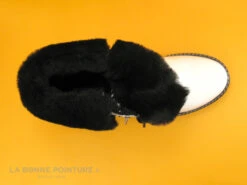 Hooper MULLAN Verni Blanc - Fourrure Noire - Bottine Femme -Marco Tozzi Shop cd24607c73b9e66c561f35ea11d5d5ef img 9605.jpg 142416