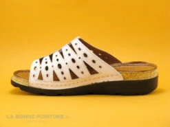 Karyoka IBOU Blanc - Mule Blanche - Talon Compense -Marco Tozzi Shop cd24607c73b9e66c561f35ea11d5d5ef img 9795.jpg 159650