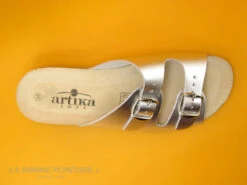 Artika BASQUE Rif Argent - Mule Reglable Femme -Marco Tozzi Shop cd24607c73b9e66c561f35ea11d5d5ef img 9809.jpg 159668