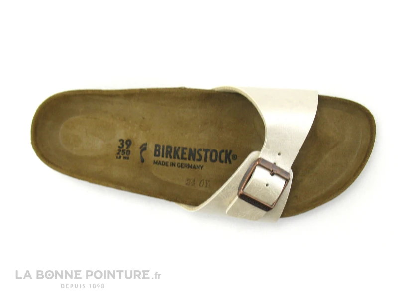 Birkenstock MADRID Birko Flor - Graceful Pearl White - BK940153 - Mule F 7 Birkenstock MADRID Birko Flor - Graceful Pearl White - BK940153 - Mule F – Image 5
