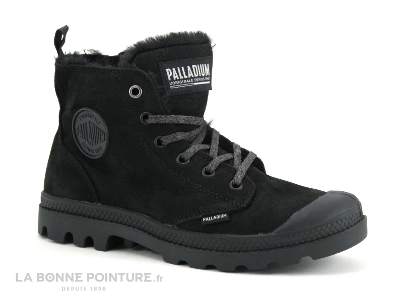 Palladium PAMPA HI Zip Black - 95982-010M - Chaussure Montante F 3 Palladium PAMPA HI Zip Black - 95982-010M - Chaussure Montante F
