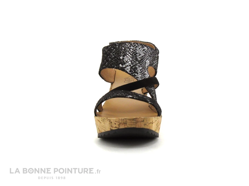 Les P'tites Bombes JULIETTE Noir- Nu-pieds Plateforme 4 Les P'tites Bombes JULIETTE Noir- Nu-pieds Plateforme – Image 2