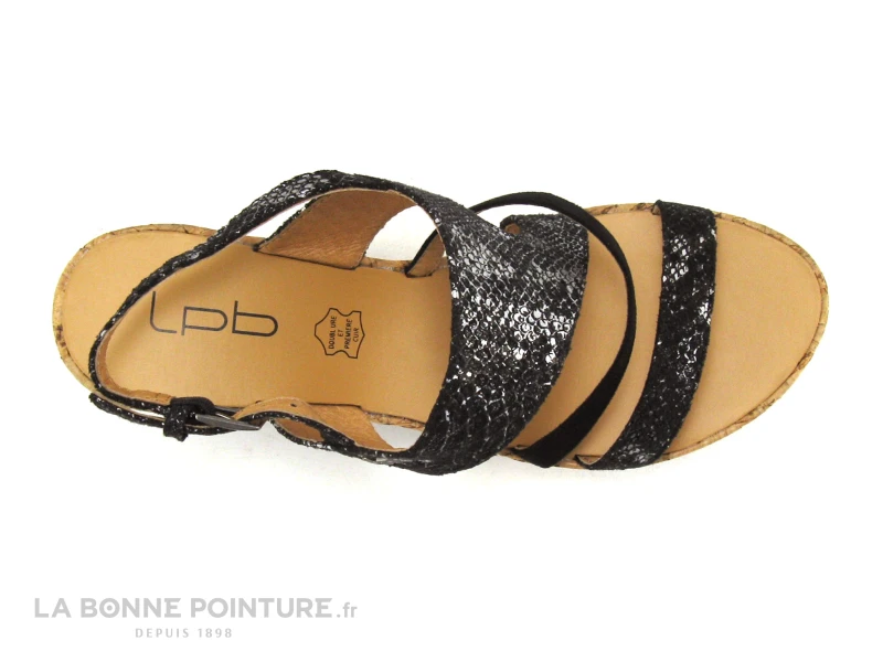 Les P'tites Bombes JULIETTE Noir- Nu-pieds Plateforme 8 Les P'tites Bombes JULIETTE Noir- Nu-pieds Plateforme – Image 6